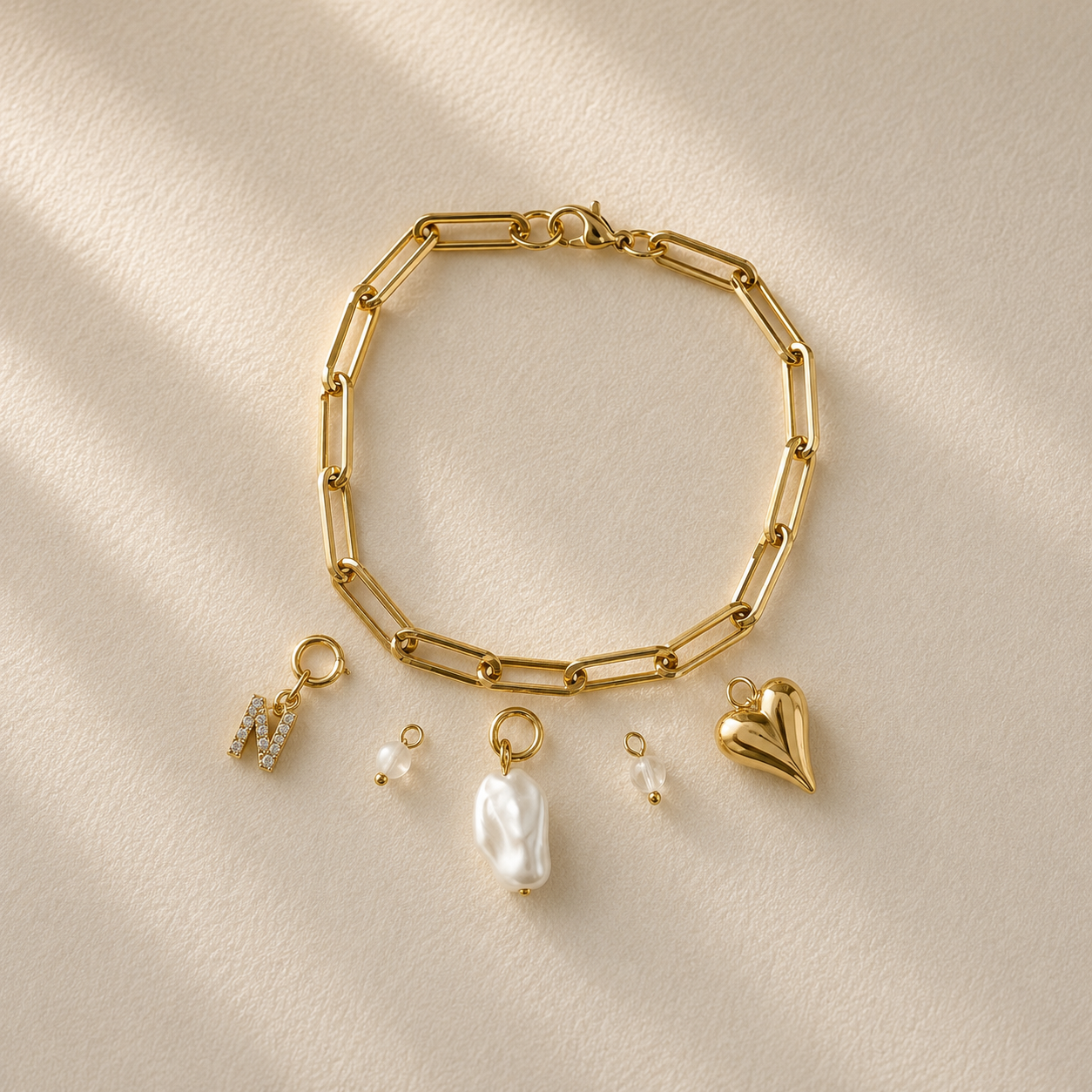 Pearl Tooth Charm