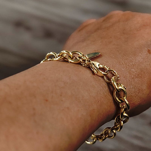 Chunky Figaro Armband