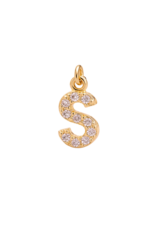 Mini Letter Charm – S