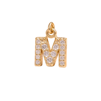 Mini Letter Charm – M