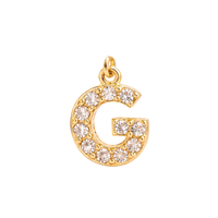 Mini Letter Charm – G