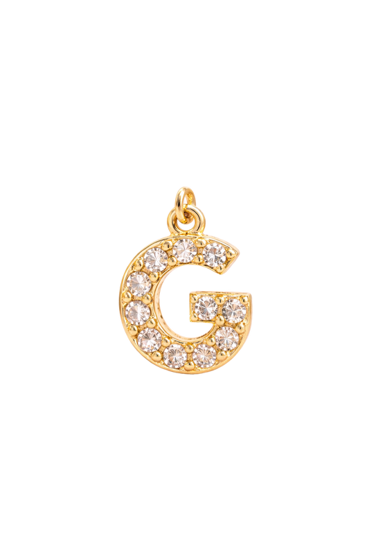 Mini Letter Charm – G