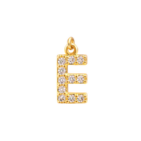 Mini Letter Charm – E