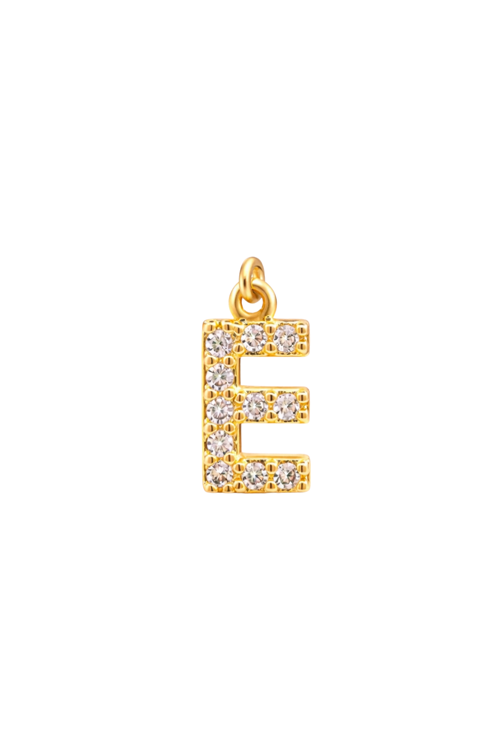 Mini Letter Charm – E