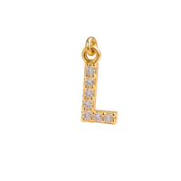 Mini Letter Charm – L
