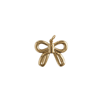 Golden Bow Charm