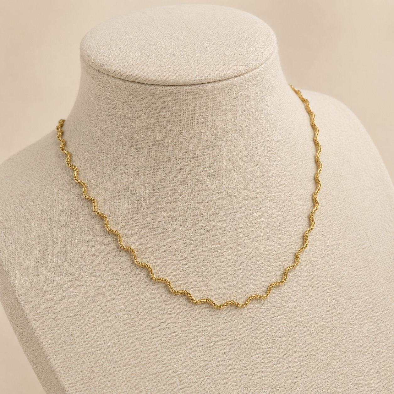 Golden Wave Kette