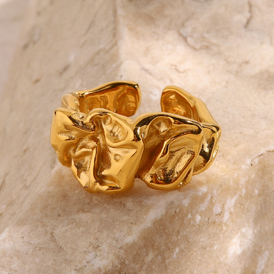 Golden Melt Ring