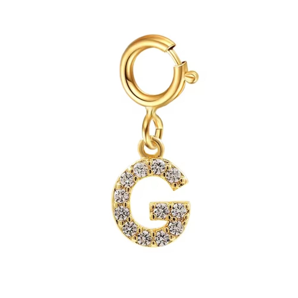 Mini Letter Charm – G