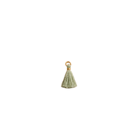 Sage Tassel Charm
