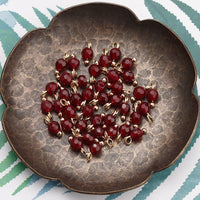 Pearli Charm Dark Red