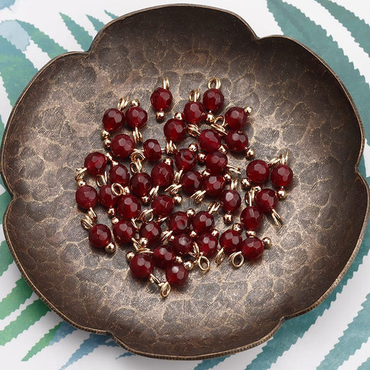 Pearli Charm Dark Red