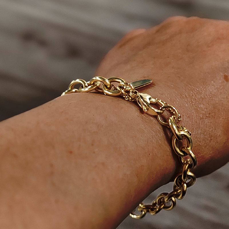 Chunky Figaro Armband