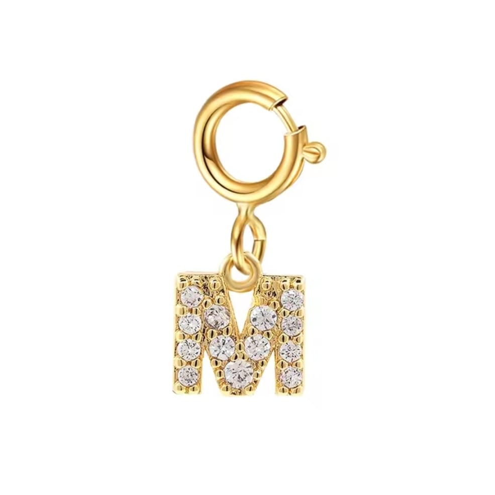 Mini Letter Charm – M