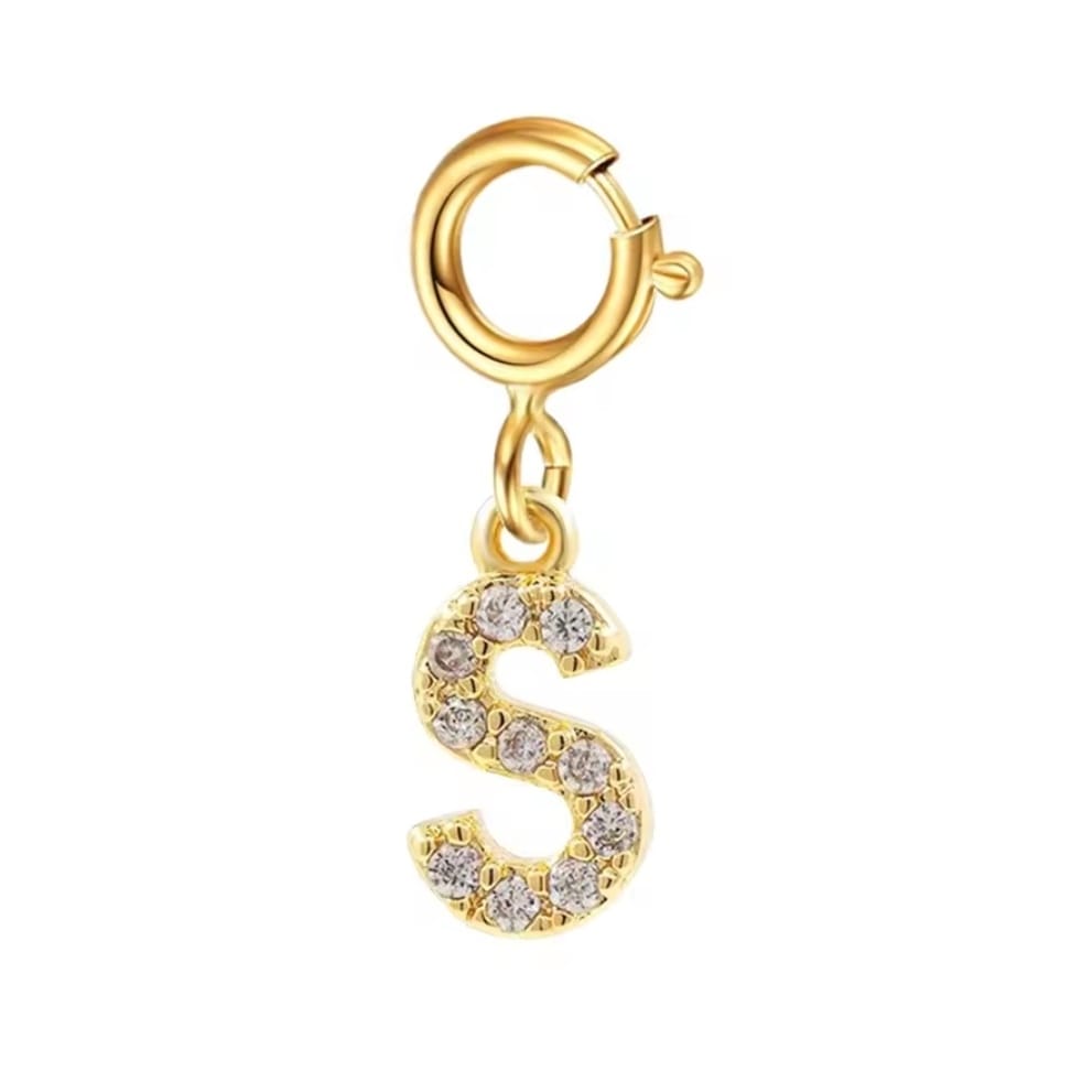 Mini Letter Charm – S