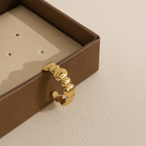 Golden Bubble Ring