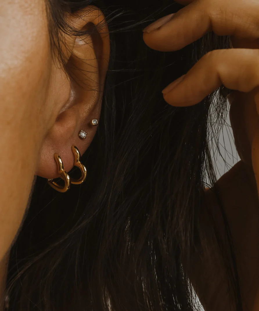 Golden Heart Hoops – Bild 2