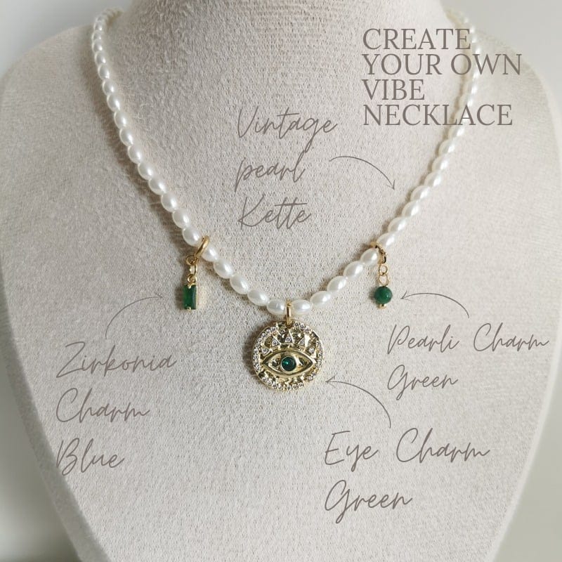 Vintage Pearl Kette – Bild 3