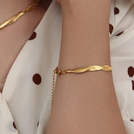 Twisted Snake Armband – Bild 2